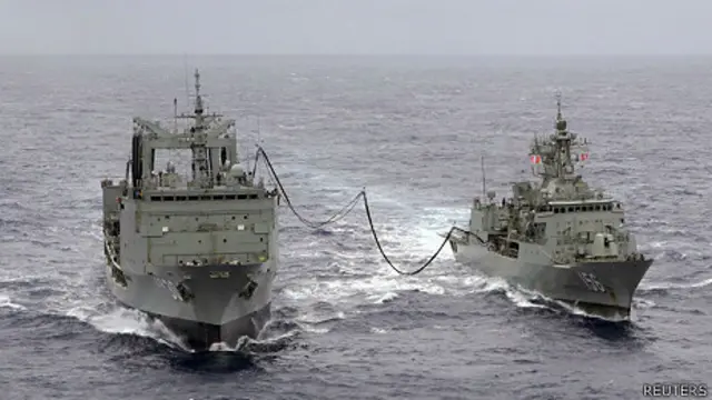 Búsqueda del avión de Malaysia Airlines