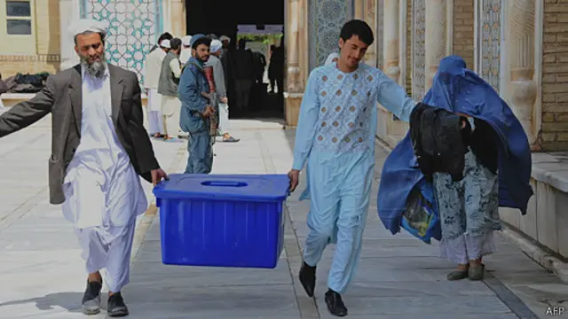 阿富汗大选