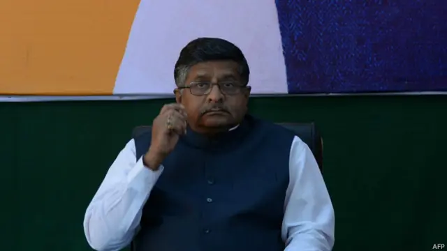 रविशंकर प्रसाद, सूचना प्रौद्योगिकी मंत्री, भारत 