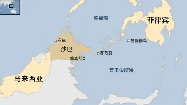 仙本那劫持案详图