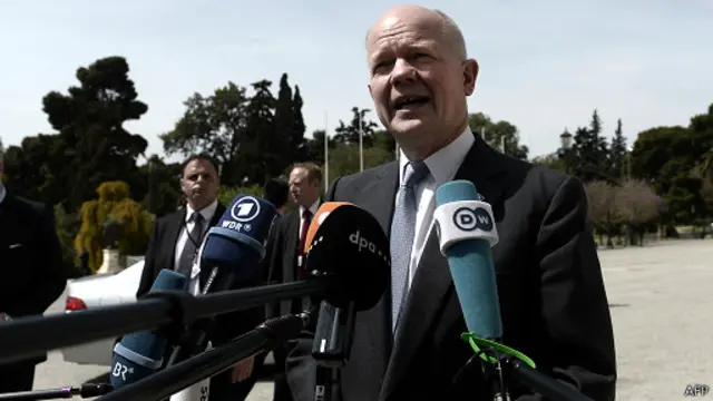 Міністр закордонних справ Британії Вільям Хейг каже, що ситуація на українсько-російському кордоні залишається небезпечною