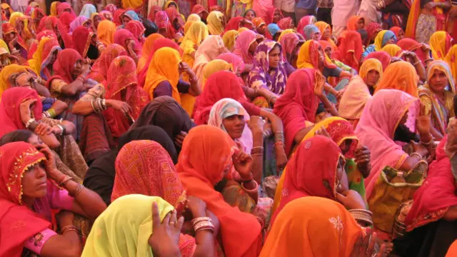 جسونت سنگھ کی ریلی میں خواتین