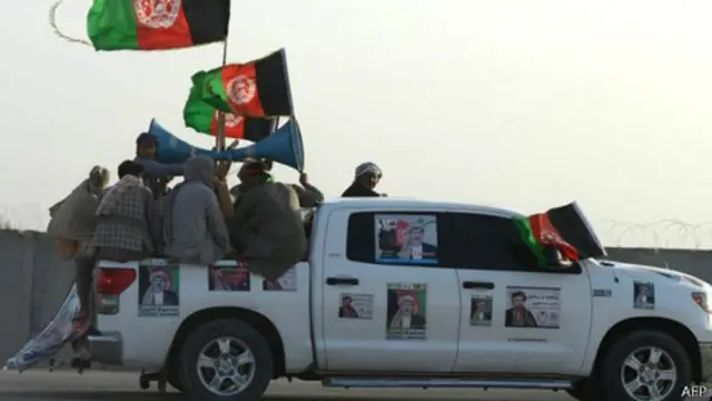 Campaña electoral en Afganistán