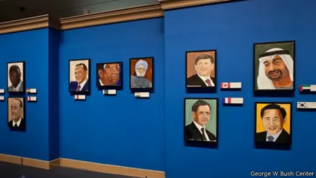 Выставка картин Джорджа Буша
