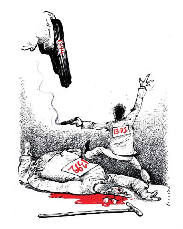 کارتون محمد رضا میرشاه ولد، قانون