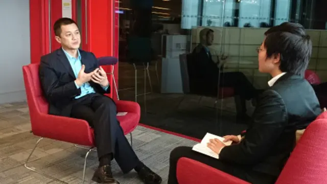 李亚鹏接受BBC中文网记者子川专访