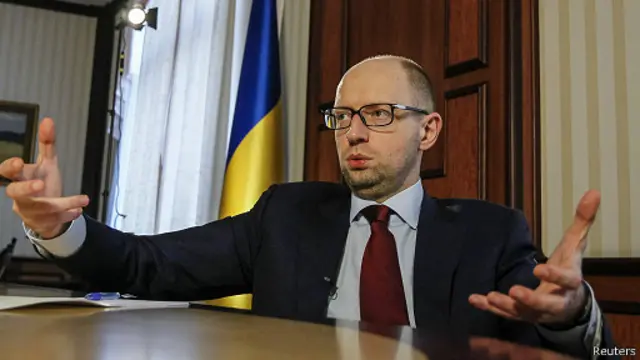 премьер-министр Украины Арсений Яценюк 