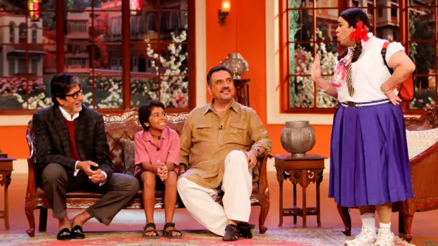 अमिताभ बच्चन, पार्थ भालेराव और बोमन ईरानी