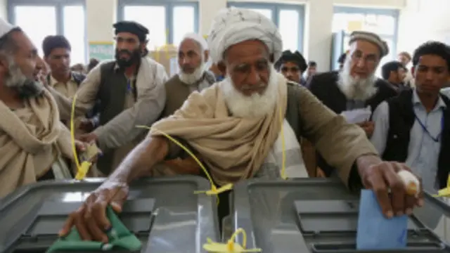 بیش از هفت میلیون نفر در انتخابات افغانستان شرکت کردند