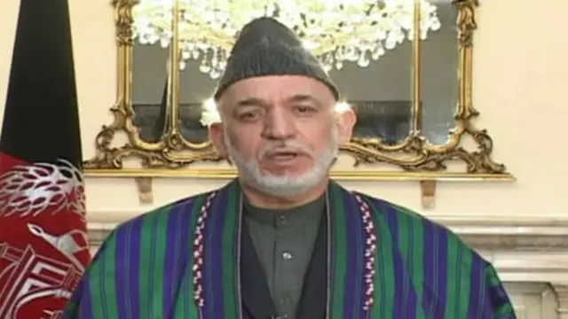 الرئيس الأفغاني قال إن الحرب على الإرهاب ما كان يجب أن تدور معاركها في القرى والبيوت الأفغانية.