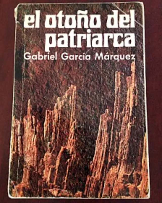 Primeira edição do livro O Outono do Patriarca | Foto: BBC