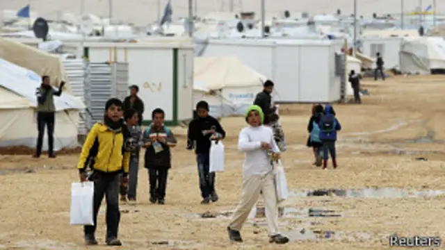 مخيم الزعتري 