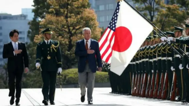 министр обороны США Хейгл в Японии