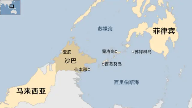 仙本那劫持案详图