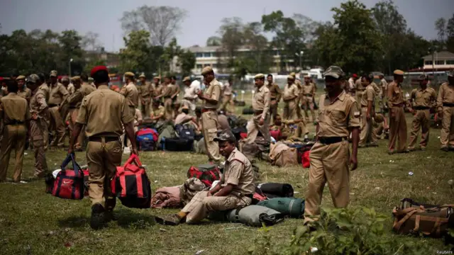 انتخابات کے لیے سخت حفاظتی انتظامات کیے گئے ہیں۔