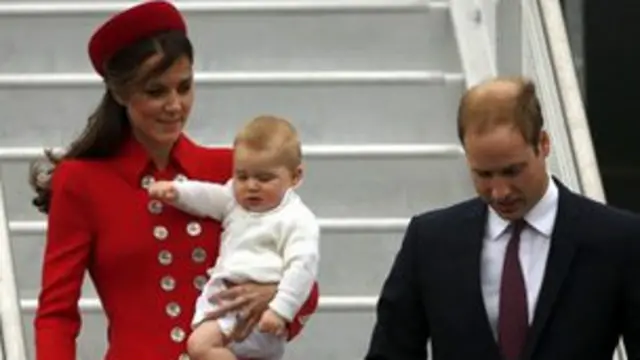 Pangeran William bersama keluarga