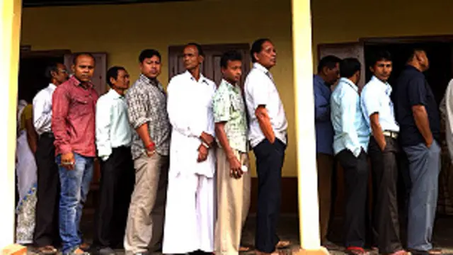 په اسام ایالت کې د تېر اپریل پر ۲۴ رای اچونه پای ته ورسېده.