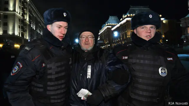 задержания на Манежной