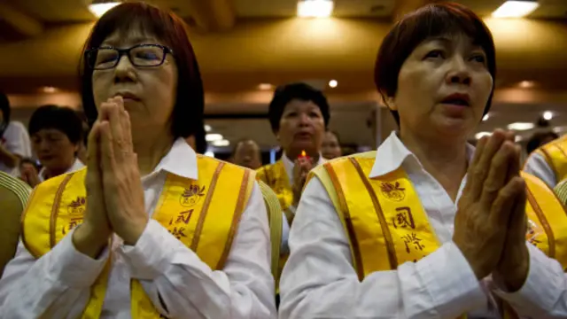 Warga mendoakan MH370