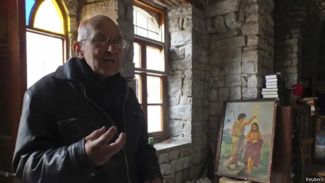 راهب يسوعي في حمص