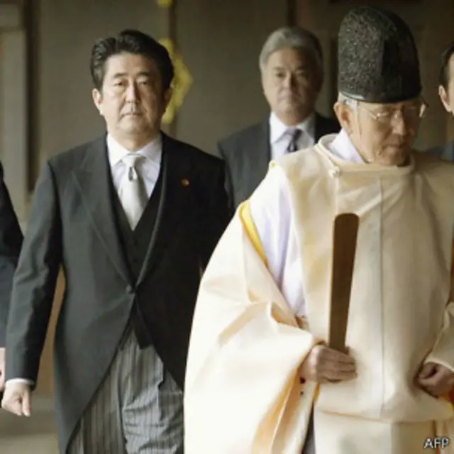 安倍參拜靖國神社