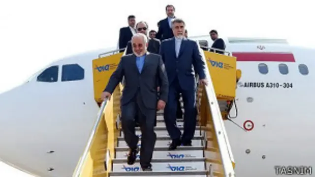 ورود ظریف به وین