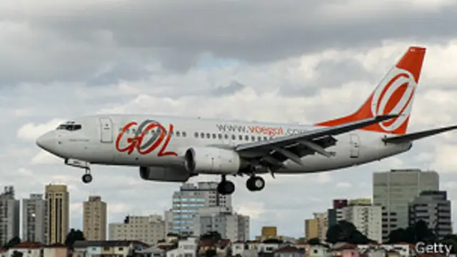 Avión de la aerolínea Gol.