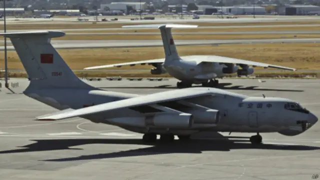 中國空軍的伊爾-76軍用飛機（07/04/2014）