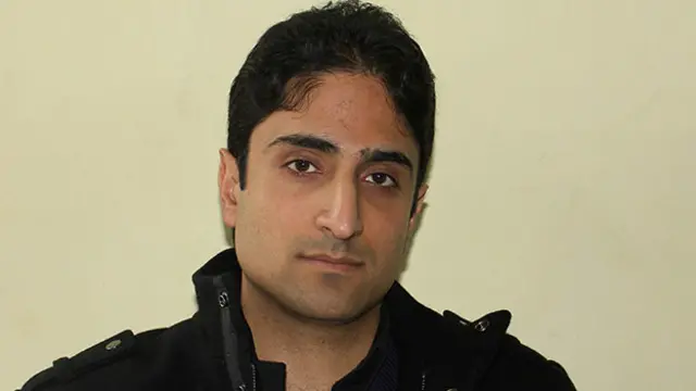 جنید عظیم نے عمر عبداللہ کی پارٹی نیشنل کانفرنس میں شمولیت اختیار کی ہے