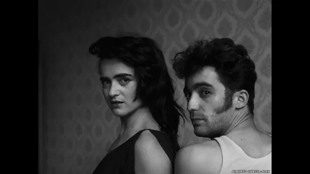 Autoretrato com Ana Curra, 1984, Alberto García-Alix, Cortesia do artista