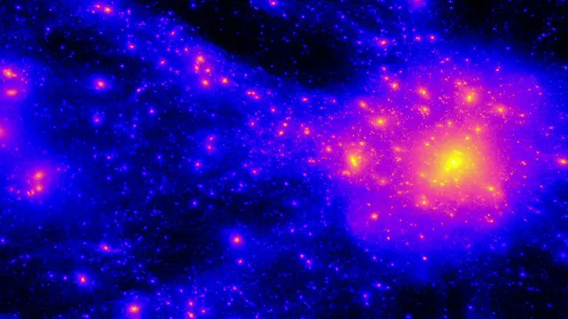 ابھی تک تاریک مادے کا مشاہدہ بالواسطہ طور پر ہی کیا جاتا تھا