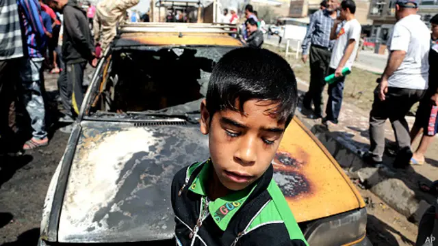 استهدفت التفجيرات بشكل رئيسي مناطق ذات غالبية شيعية