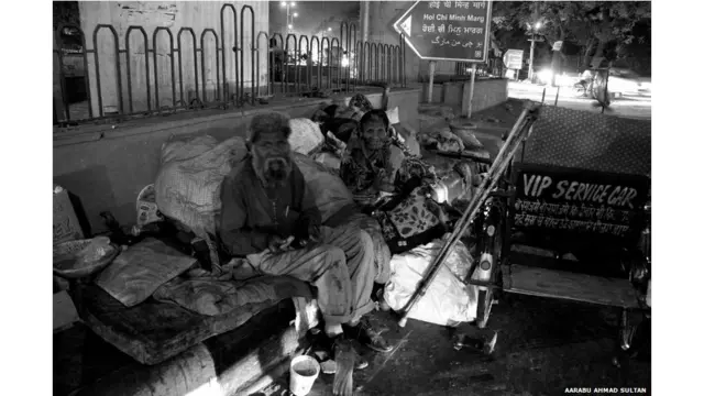 दिल्ली के बेघर मतदाता