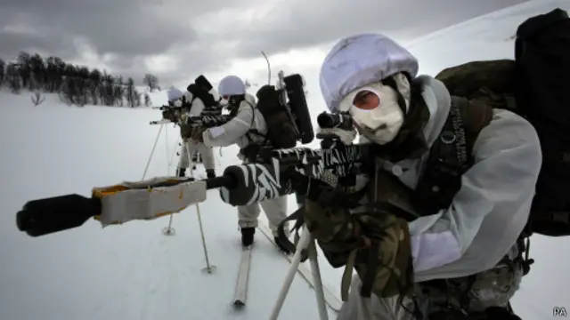 Норвежские морские пехотинцы 