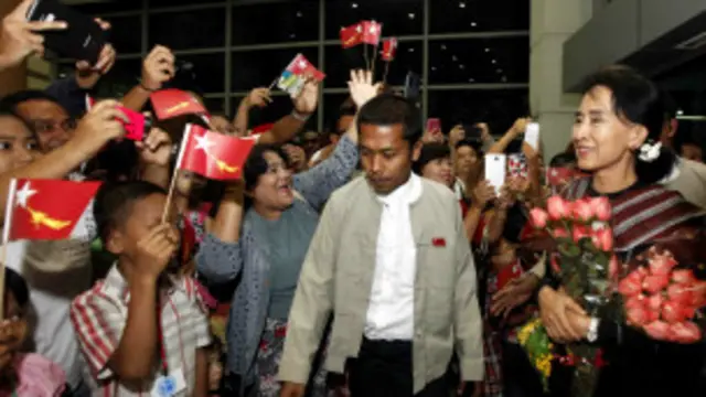 Daw Aung San Suu Kyi is going to leave for Germany and France