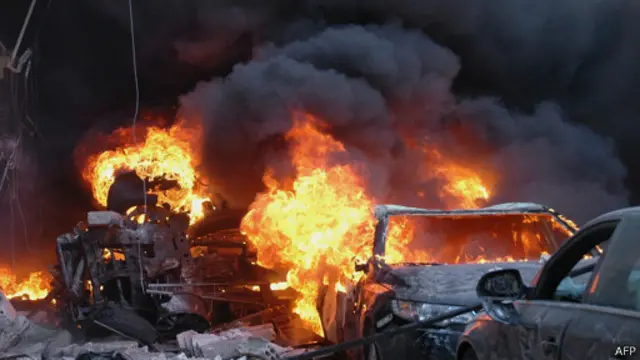 دولت سوریه می‌گوید بمب‌گذاری کار "تروریست‌ها" است