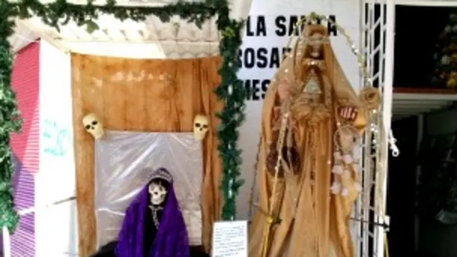 Imagens ds Santa Muerte (BBC)