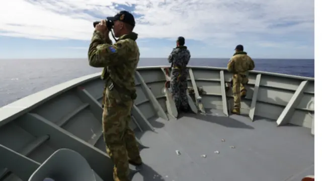 Khu vực tìm kiếm đã được thu hẹp lại