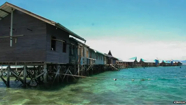 新佳马达度假村一景(新华社图片3/4/2014)