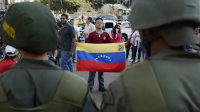 Venezuela đã lâm vào tình trạng bất ổn từ nhiều tháng qua