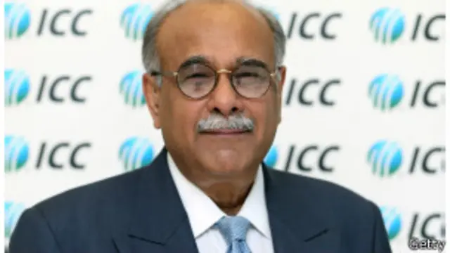 نجم سیٹھی کو ذکا اشرف کی جگہ پی سی بی کا چیئرمین مقرر کیا گیا تھا