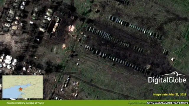 نیٹو نے اپنی جانب سے جاری کردہ ان سیٹلائٹ تصاویر کا دفاع کیا ہے