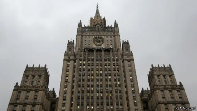 Здание МИДа на Садовом кольце