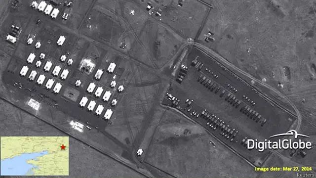 उत्तर अटलांटिक संधि संगठन (नेटो) के सुप्रीम हेड्क्वॉर्टर्ज़ अलाइड पावर्स यूरोप (शेप) की तरफ़ से जारी की गई तस्वीरें