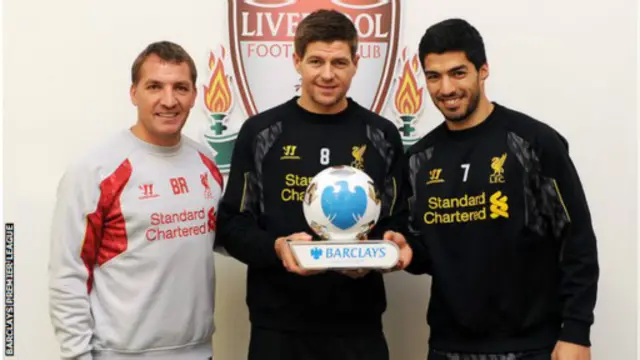 brendan rodgers, steven gerrard, luis suarez