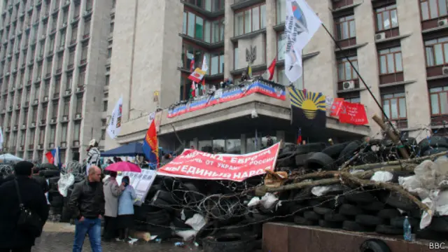 Nhiều người tại Donetsk đòi lập nước cộng hòa