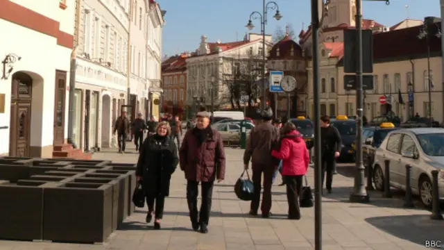 Жители Вильнюса