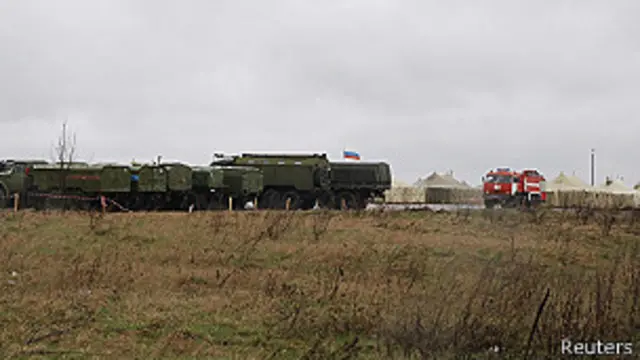 Campamento militar cerca de Valuyki, en Bélgorod