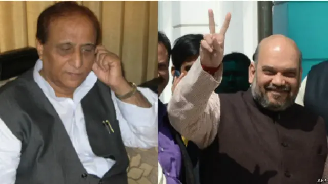 आज़म ख़ान, अमित शाह