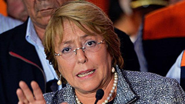 Michelle Bachelet (foto de archivo)